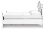 Kozlani White Upholstered Panel Bedroom Set view 8