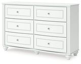 Kozlani White Dresser