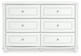 Kozlani White Dresser