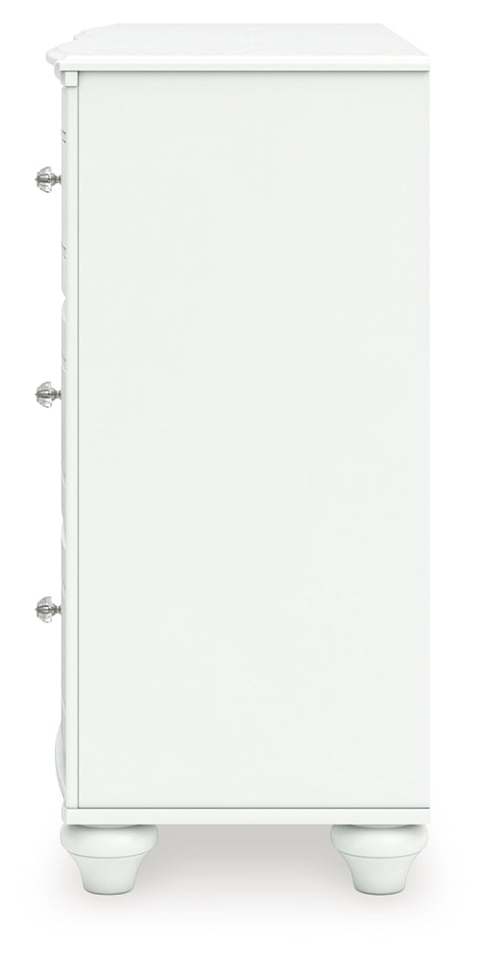 Kozlani White Dresser
