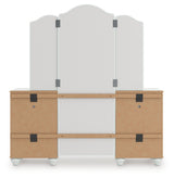Kozlani White Vanity with Mirror