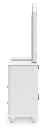 Kozlani White Vanity with Mirror