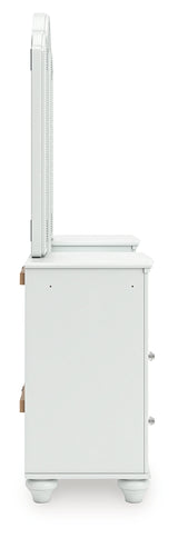 Kozlani White Vanity with Mirror