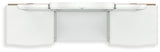 Kozlani White Vanity with Mirror