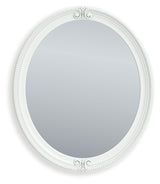 Kozlani White Bedroom Mirror