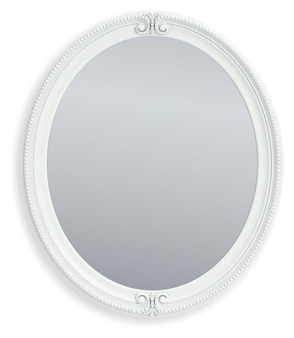 Kozlani White Bedroom Mirror