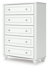 Kozlani White Chest of Drawers
