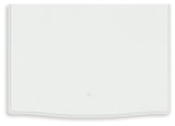 Kozlani White Nightstand