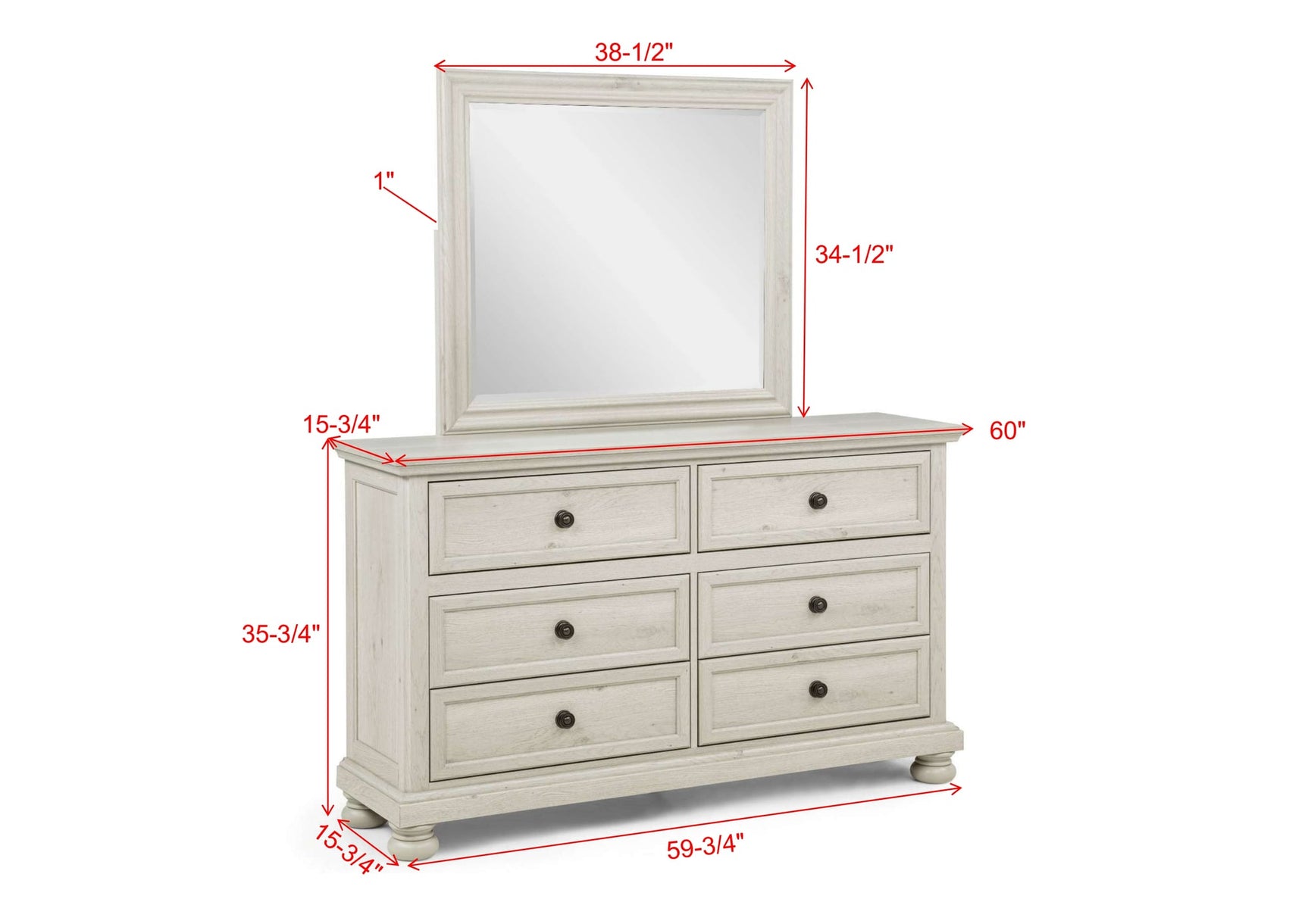 Claribelle White Storage Platform Sleigh Bedroom Set view 7