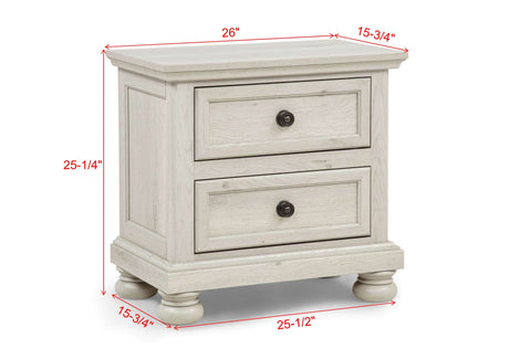 Claribelle White Storage Platform Sleigh Bedroom Set view 12