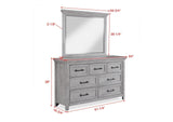 Beckett Gray Panel Bedroom Set