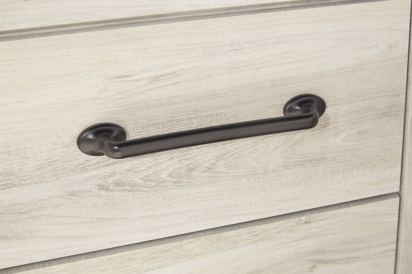 Cambeck Whitewash King Panel Storage Bed