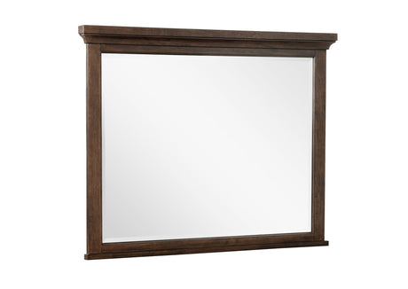 Beckett Brown Dresser and Mirror view 4