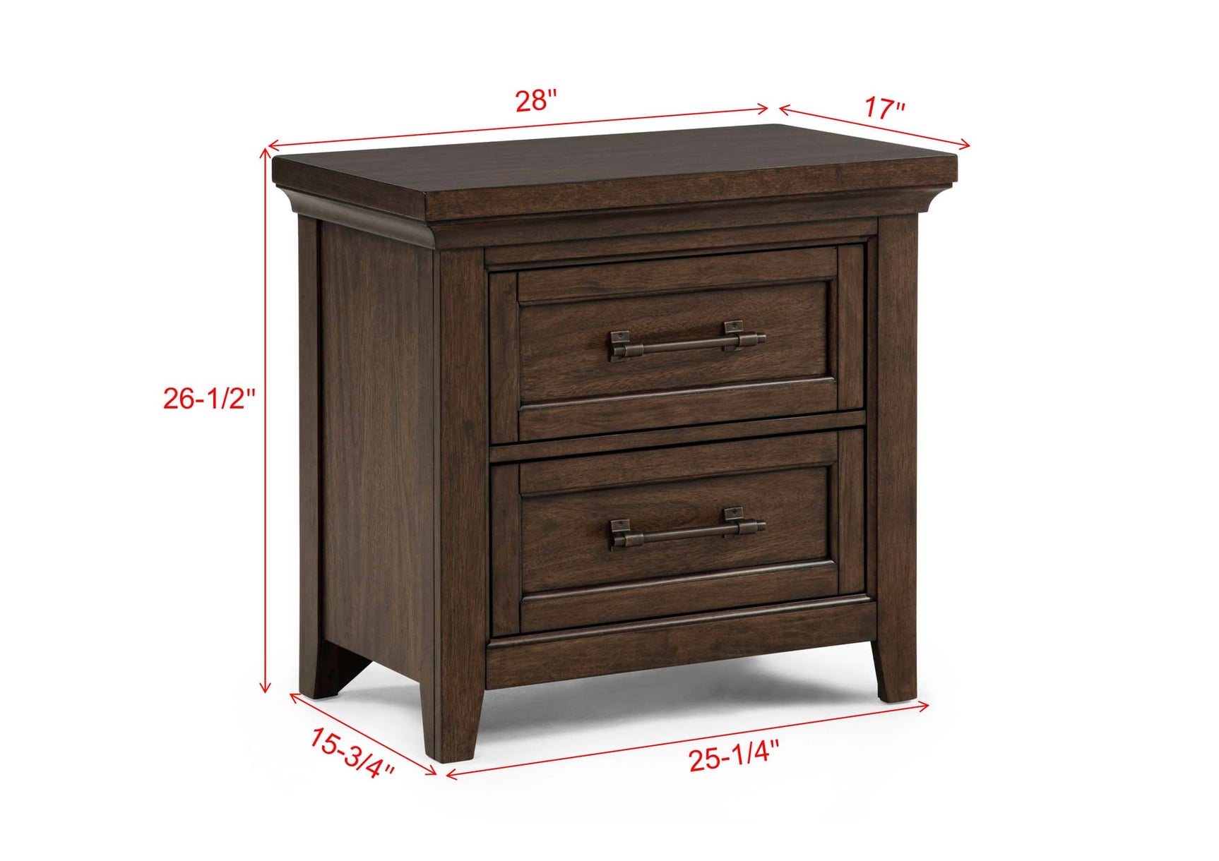 Beckett Brown Panel Bedroom Set view 10