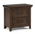 Beckett Brown Nightstand from Ella Furniture