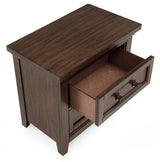 Beckett Brown Nightstand view 2