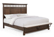 Beckett Brown Panel King Bed from Ella Furniture