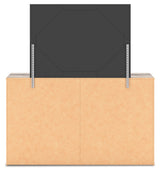 Elbrim Brown Dresser and Mirror