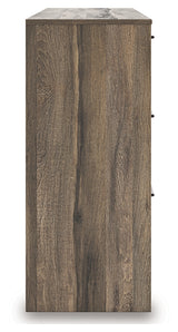 Elbrim Brown Dresser
