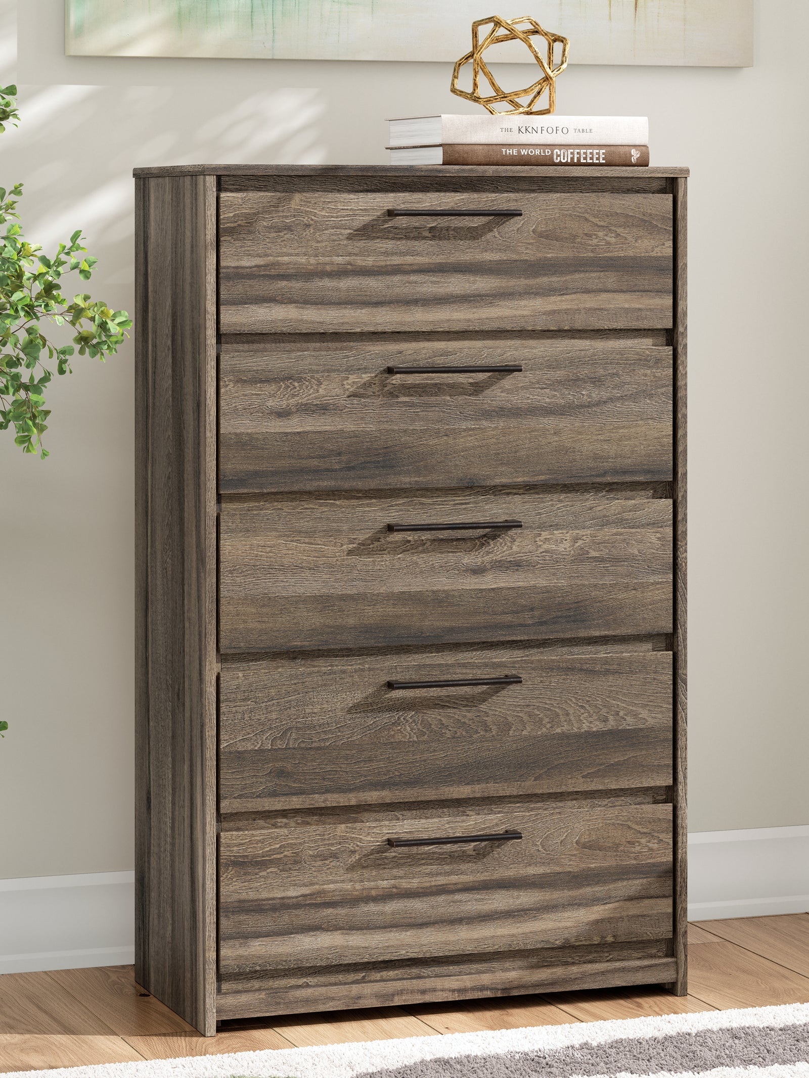 Elbrim Brown Chest of Drawers
