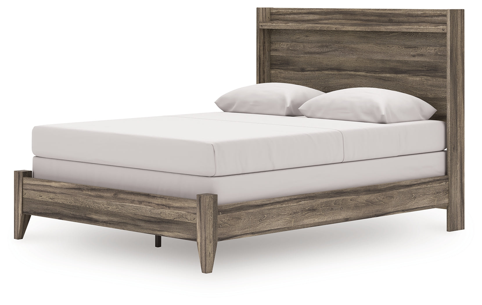 Elbrim Brown Queen Panel Bed