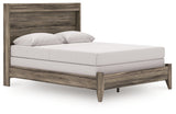 Elbrim Brown Queen Panel Bed