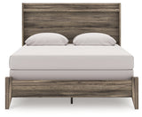 Elbrim Brown Queen Panel Bed