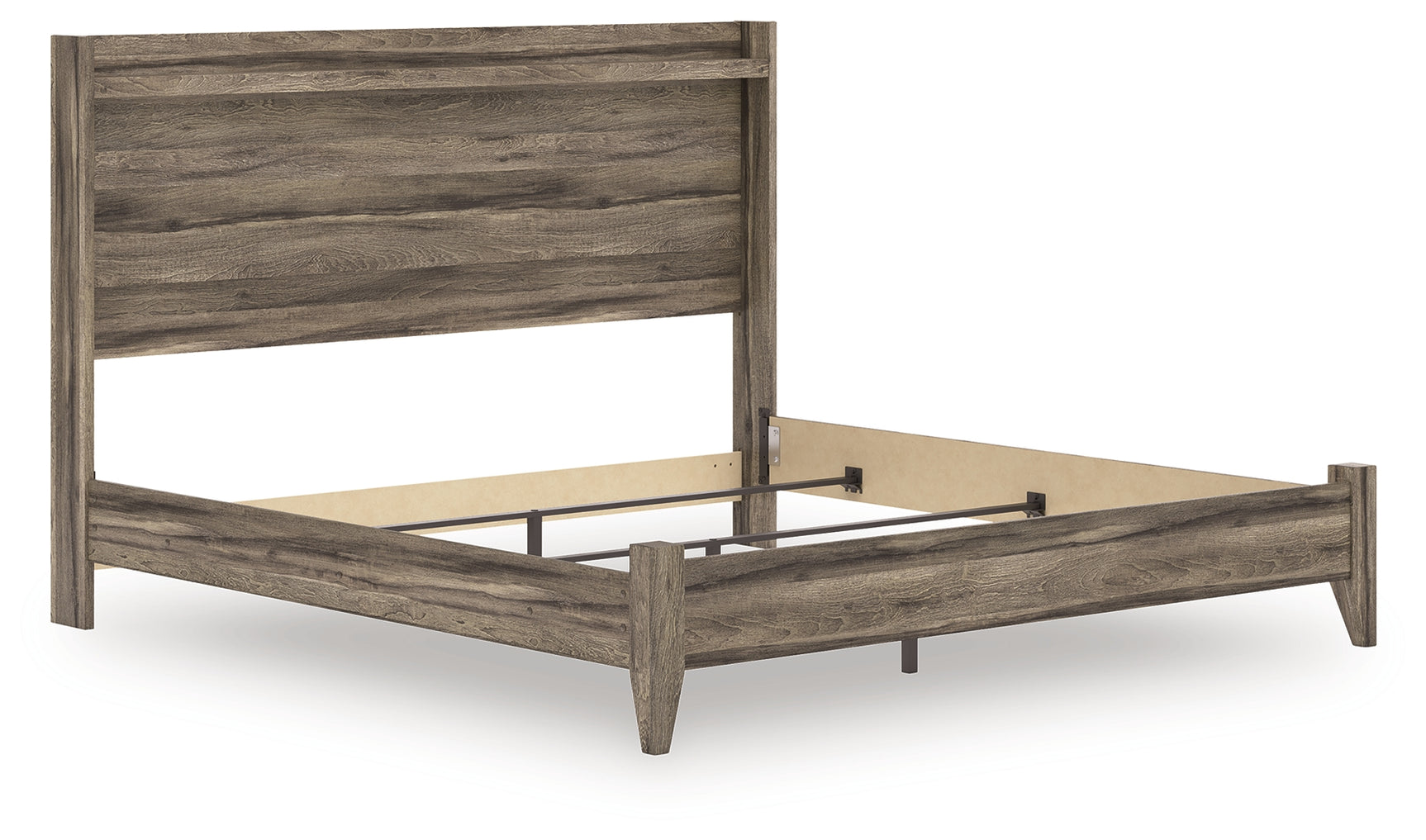 Elbrim Brown King Panel Bed