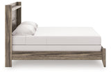 Elbrim Brown King Panel Bed