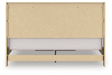 Elbrim Brown King Panel Storage Bed