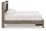 Elbrim Brown King Panel Storage Bed