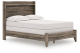Elbrim Brown Full Panel Bed