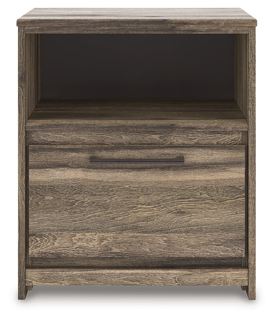 Elbrim Brown Nightstand
