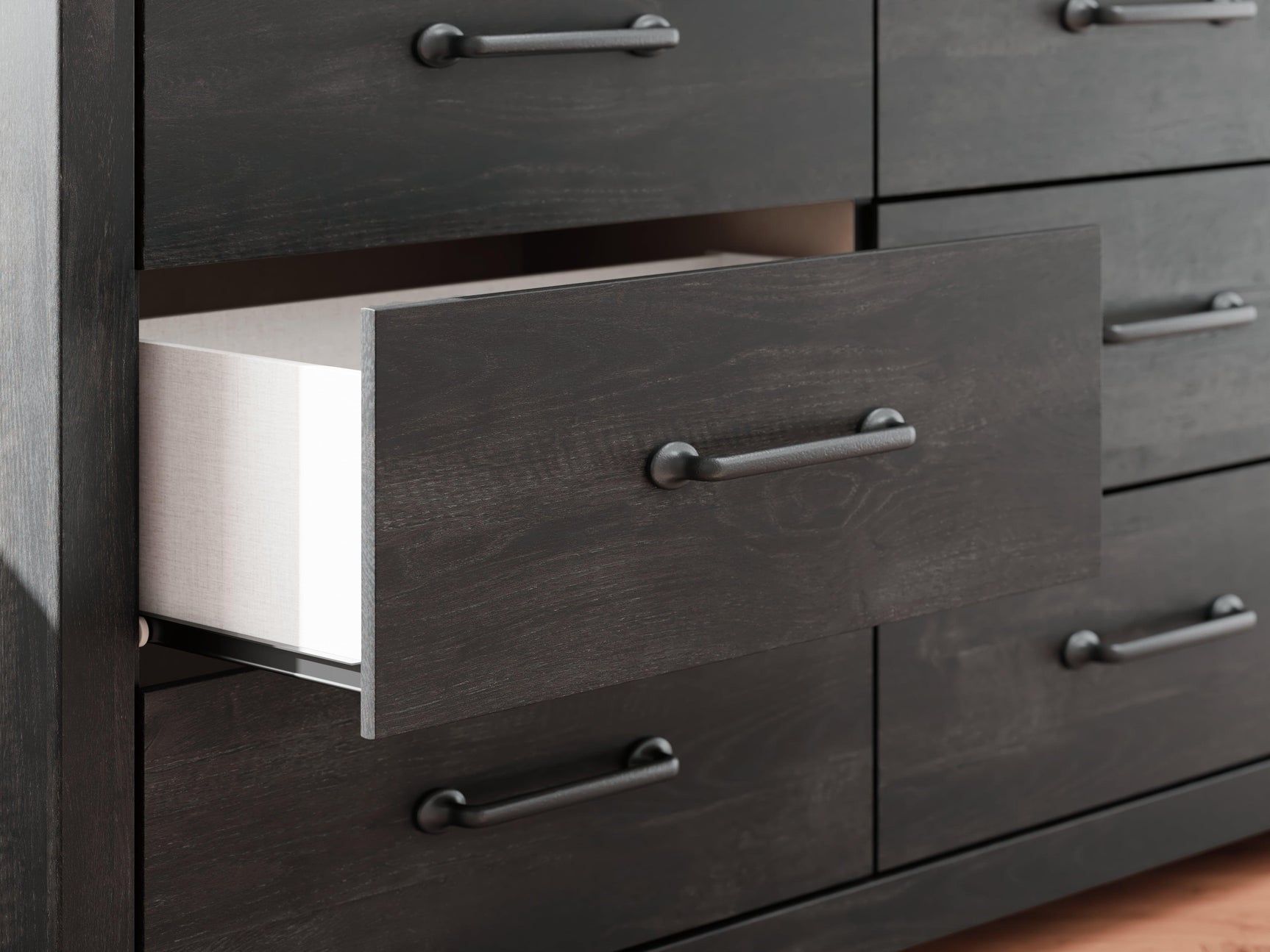 Hollivern Dark Gray Dresser