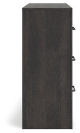 Hollivern Dark Gray Dresser
