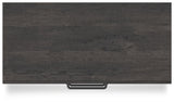 Hollivern Dark Gray Chest of Drawers