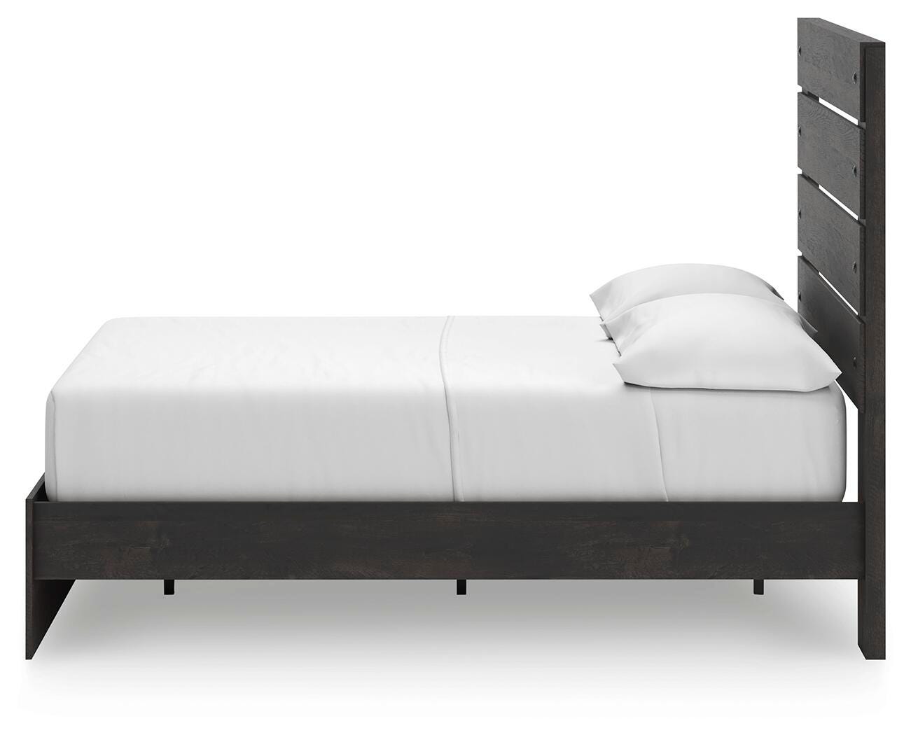 Hollivern Dark Gray Panel Storage Bedroom Set 2 view 7