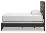 Hollivern Dark Gray Panel Bedroom Set view 9