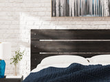 Hollivern Dark Gray King Panel Bed
