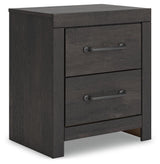 Hollivern Dark Gray Nightstand