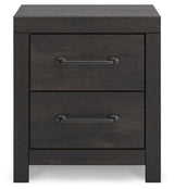 Hollivern Dark Gray Nightstand
