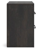 Hollivern Dark Gray Panel Storage Bedroom Set 2 view 24