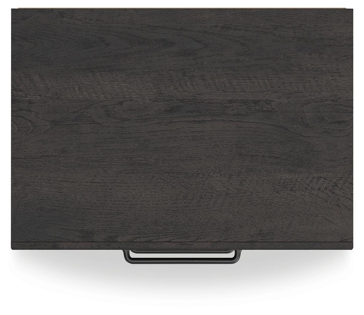 Hollivern Dark Gray Nightstand