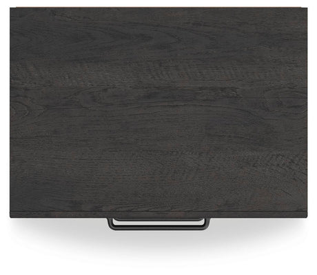 Hollivern Dark Gray Panel Storage Bedroom Set 2 view 28