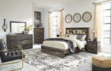 Drystan Multi Queen Bookcase Bed