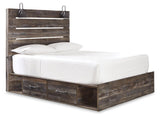 Drystan Multi Queen Panel Bed With 2 Storage Drawers