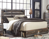 Drystan Multi King Panel Bed With 4 Storage Drawers