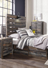 Drystan Multi Full Panel Bed With 2 Storage Drawers