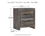 Drystan Multi Nightstand - Ella Furniture