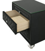 Cameo Black Nightstand